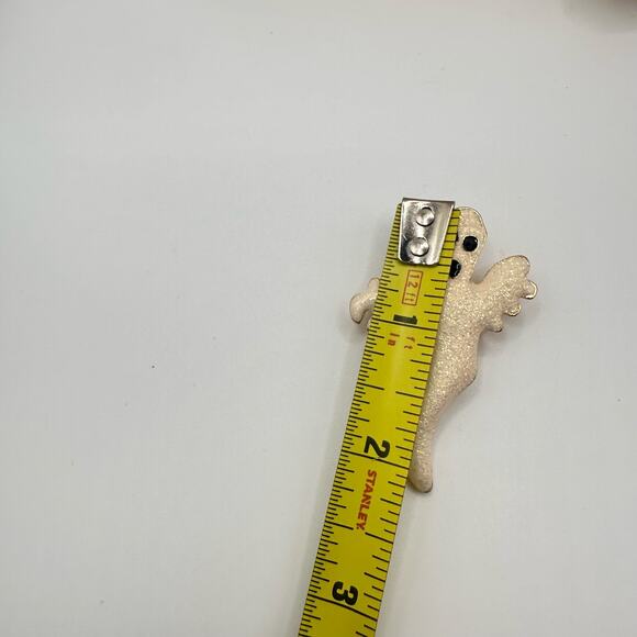 Kirks Folly Halloween Brooches Black Cat with Jack O Lantern & Ghost Festive - Picture 7 of 15